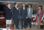 Goiaci Guimar�es (Presidente da Rextur), Bismark Maia (Secret�rio de Turismo do Cear�), Luiz Barreto (Ministro do Turismo), Francisco Pinheiro (Vice-Governador do Cear�) e Jeanine Pires (Presidente da Embratur)